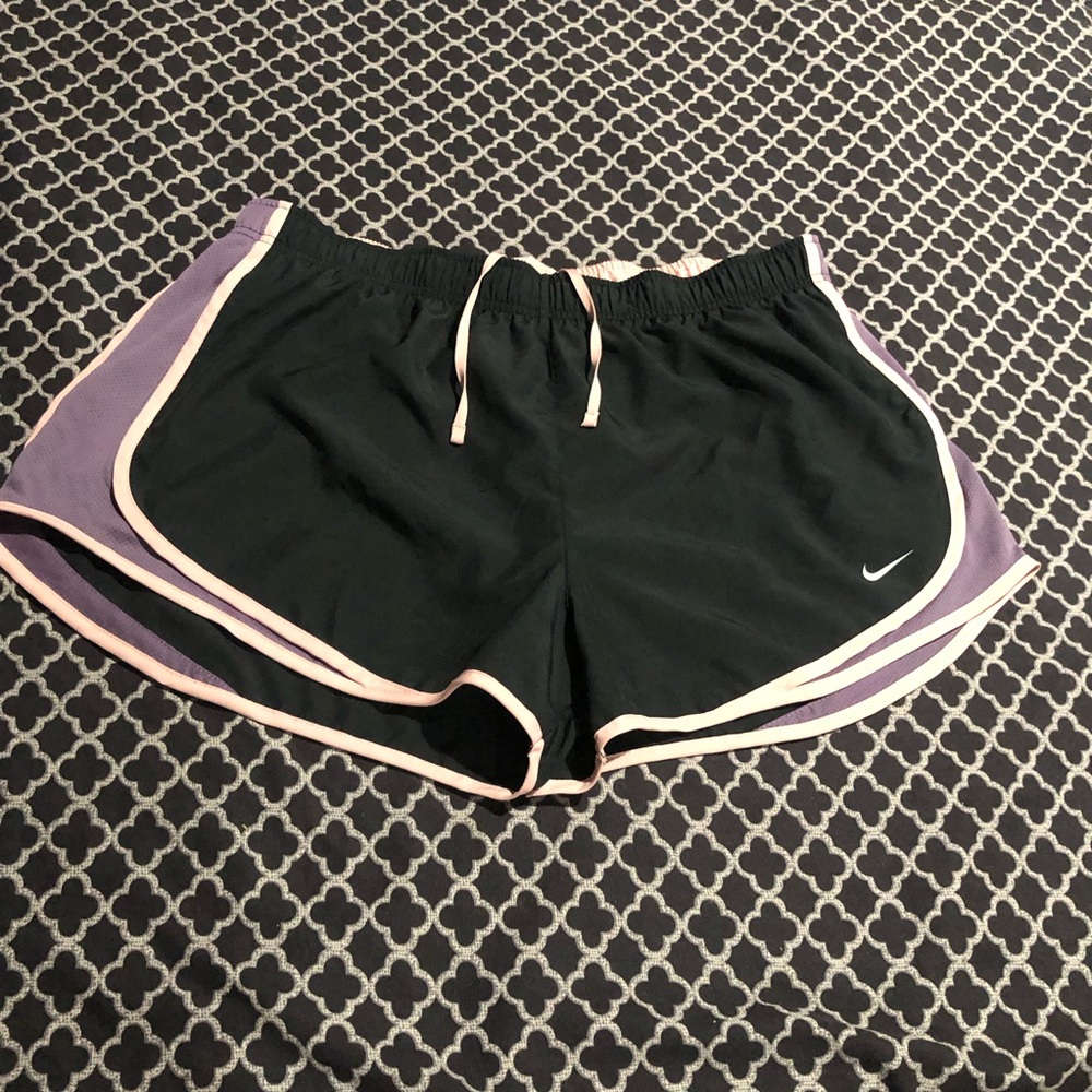 Nike Womens Tempo 3” Running Shorts CU8890-030 Black Pink Purple XL Ff8
